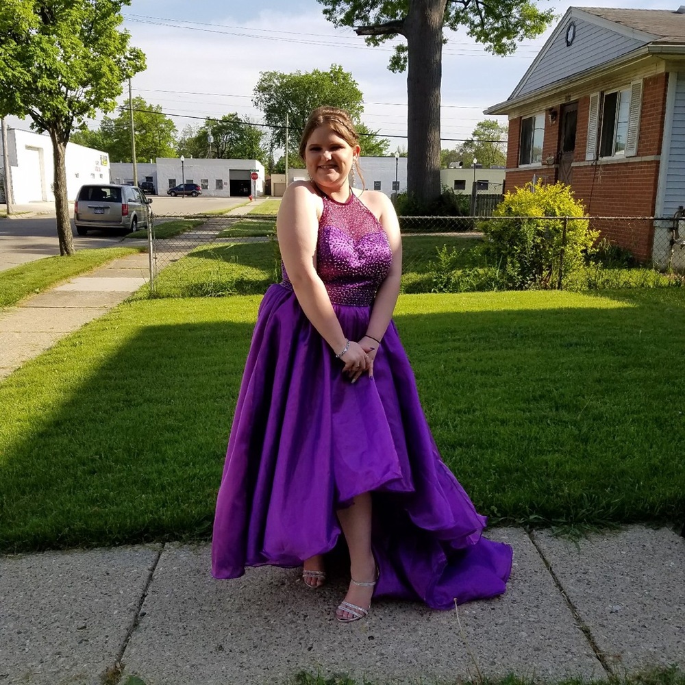 Purple Prom Dress